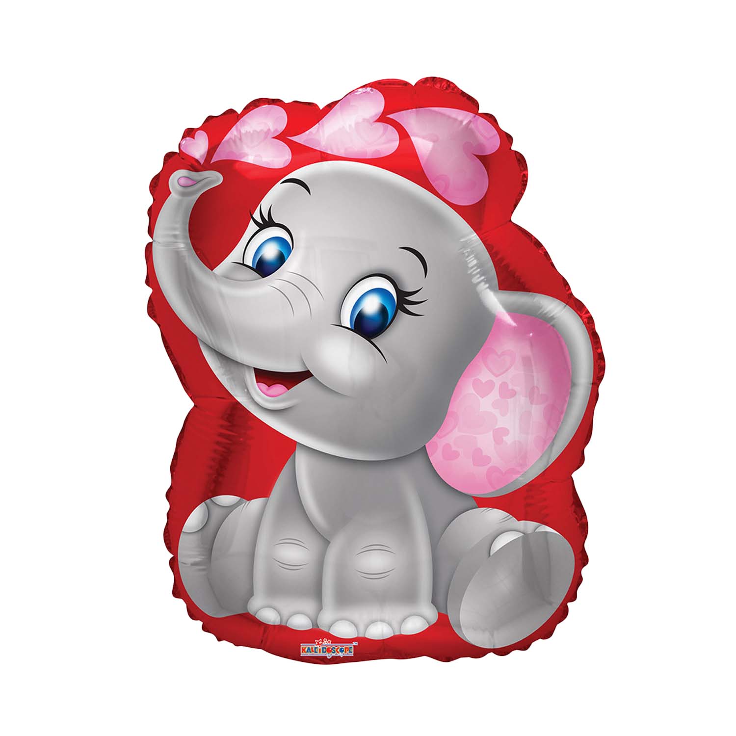 Palloncino Elefantino con Cuori 18